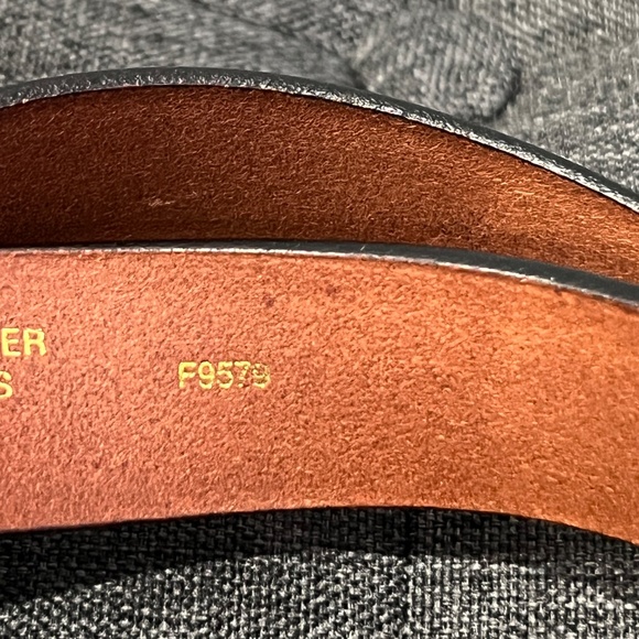 J. Crew Classic belt in Italian leather XS - Picture 5 of 6